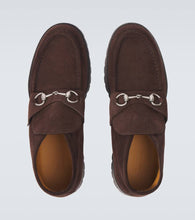 Gucci Horsebit suede desert boots