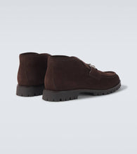 Gucci Horsebit suede desert boots