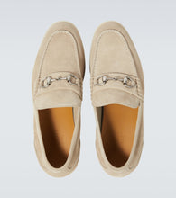 Gucci Horsebit suede loafers