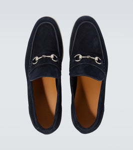 Gucci Horsebit suede loafers