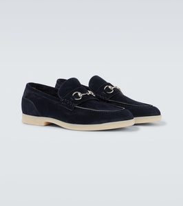 Gucci Horsebit suede loafers