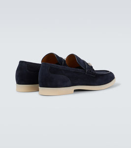 Gucci Horsebit suede loafers