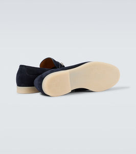 Gucci Horsebit suede loafers