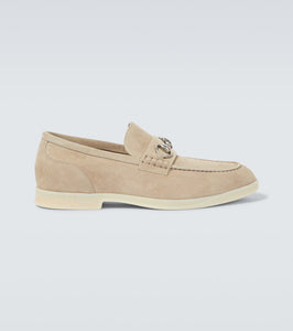 Gucci Horsebit suede loafers