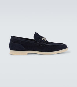 Gucci Horsebit suede loafers