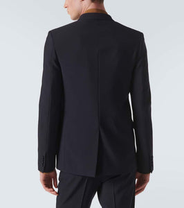 Gucci Intarsia wool satin blazer