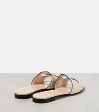 Gucci Interlocking G cutout leather sandals