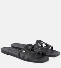 Gucci Interlocking G slides - Gucci双G互扣拖鞋