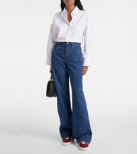 Gucci Interlocking G suede-trimmed sneakers