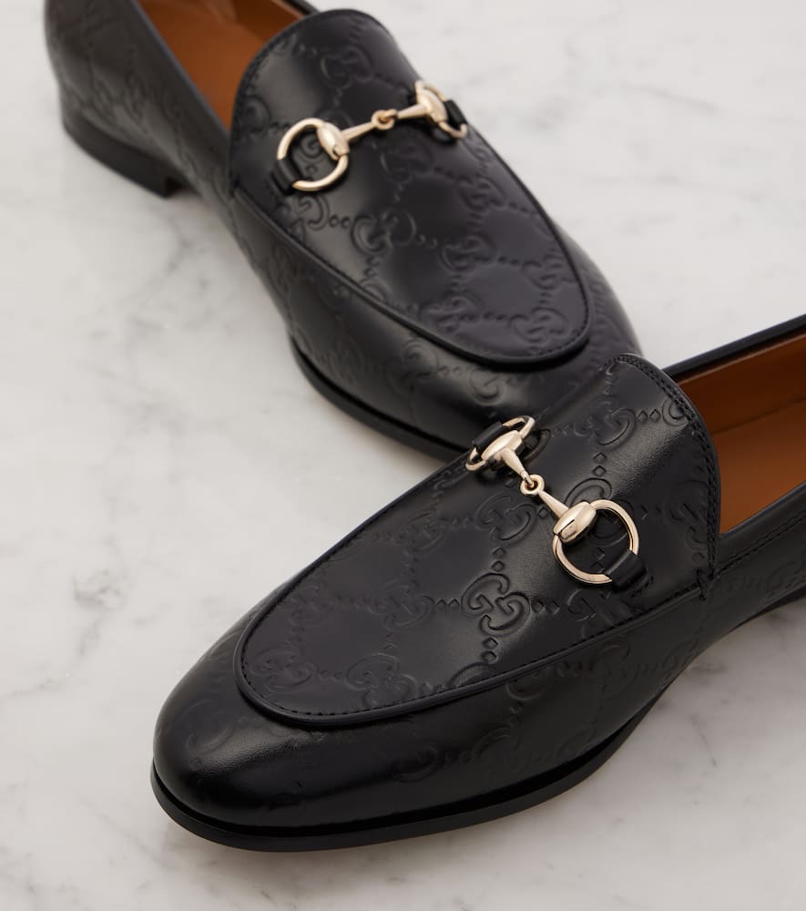 Gucci Jordaan Horsebit leather loafers