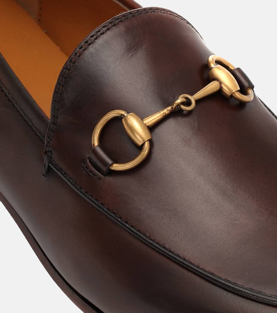 Gucci Jordaan leather loafers
