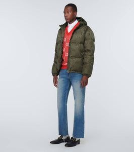 Gucci Jumbo GG canvas down jacket