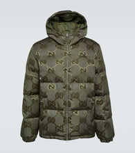 Gucci Jumbo GG canvas down jacket