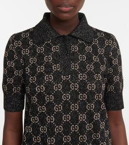 Gucci Lam√É¬© GG jacquard minidress
