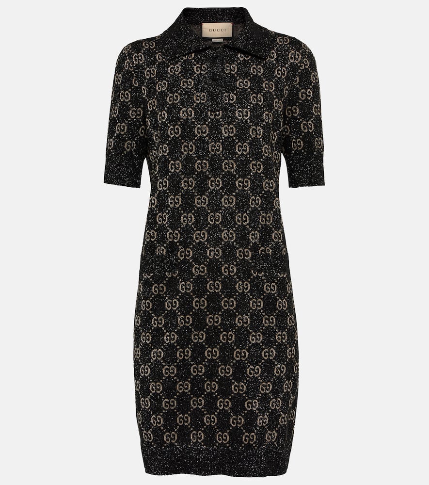 Gucci Lamé GG jacquard minidress