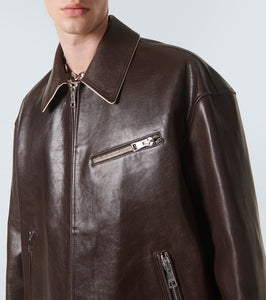 Gucci Leather biker jacket