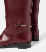 Gucci Leather over-the-knee boots