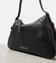 Gucci Logo leather tote bag