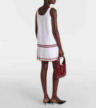 Gucci Logo pleated minidress