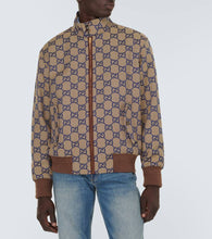 Gucci Maxi GG canvas cotton-blend jacket