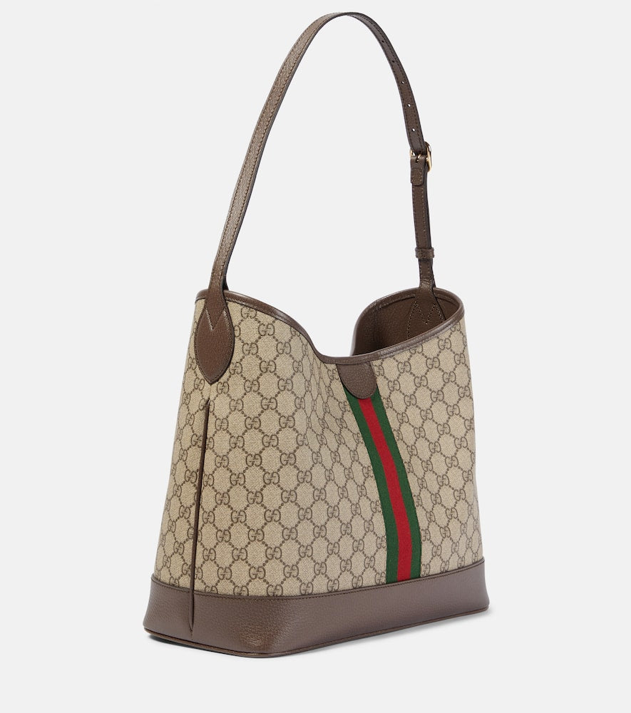 Gucci Ophidia GG Medium canvas shoulder bag