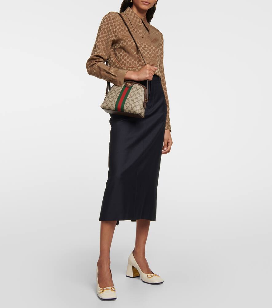 Gucci Ophidia Small canvas shoulder bag