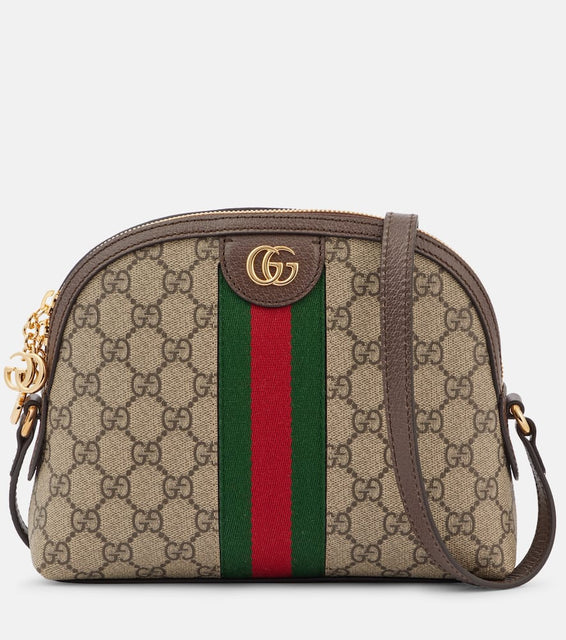 Gucci Ophidia Small canvas shoulder bag. Shop Gucci Shoulder Bags for women now.