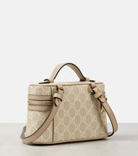 Gucci Ophidia Super Mini leather-trimmed shoulder bag