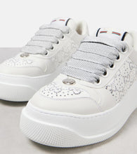 Gucci Screener GG embellished leather sneakers