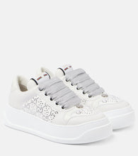 Gucci Screener GG embellished leather sneakers