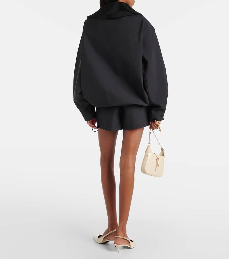 Gucci Techno gabardine half-zip jacket