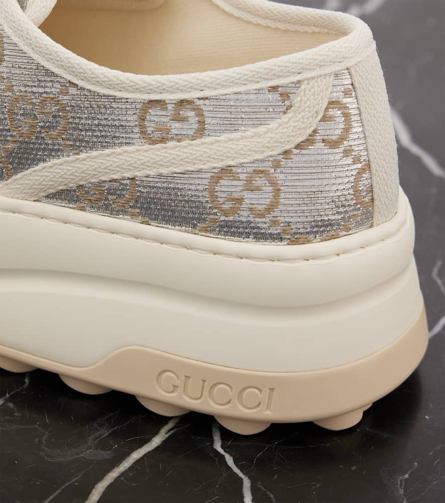 Gucci Tennis 1977 GG Canvas platform sneakers