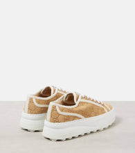 Gucci Tennis Trek GG suede platform sneakers