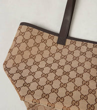 Gucci Totissima Small leather-trimmed tote bag