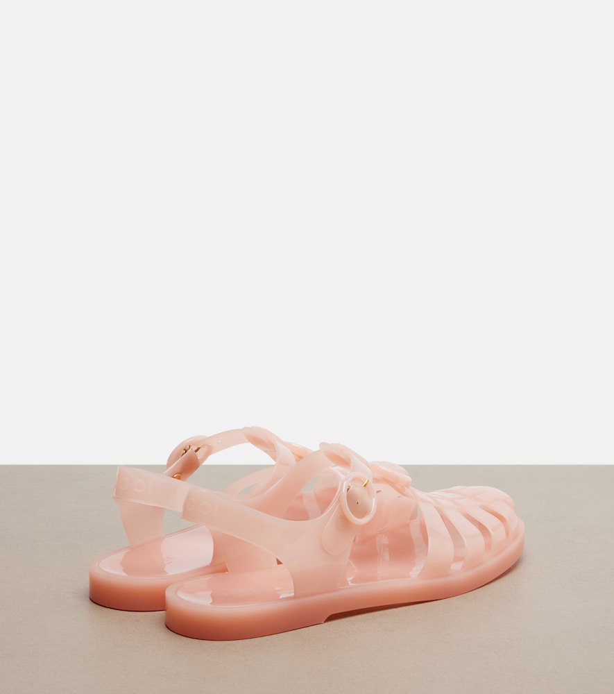Gucci Double G fisherman sandals in Pink - Flat Sandals