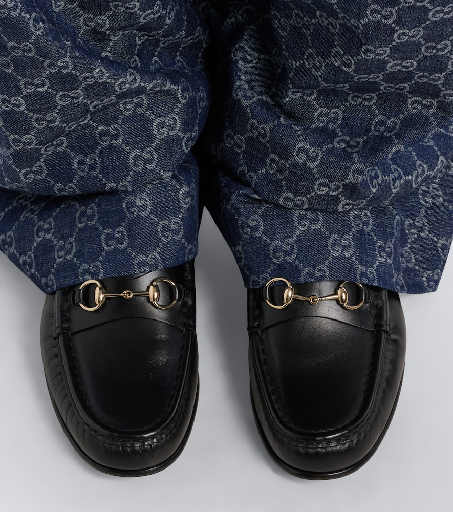 Gucci Horsebit 1953 leather loafers in Black - Loafers
