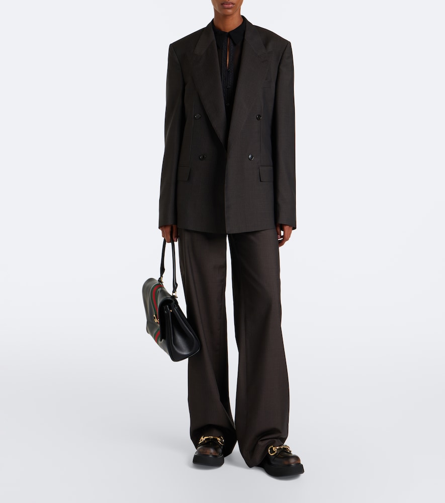 Gucci Horsebit leather loafers in Black - Loafers
