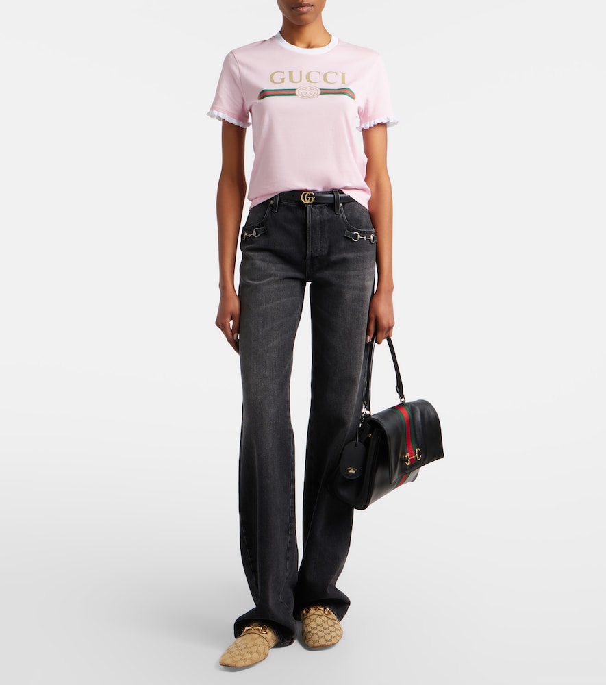 Gucci Ragazzo GG canvas mules in Beige - Flat Shoes