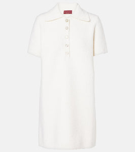 Gucci Wool-blend boucl√É¬© polo dress