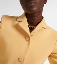 Gucci Wool cr√É¬™pe jacket