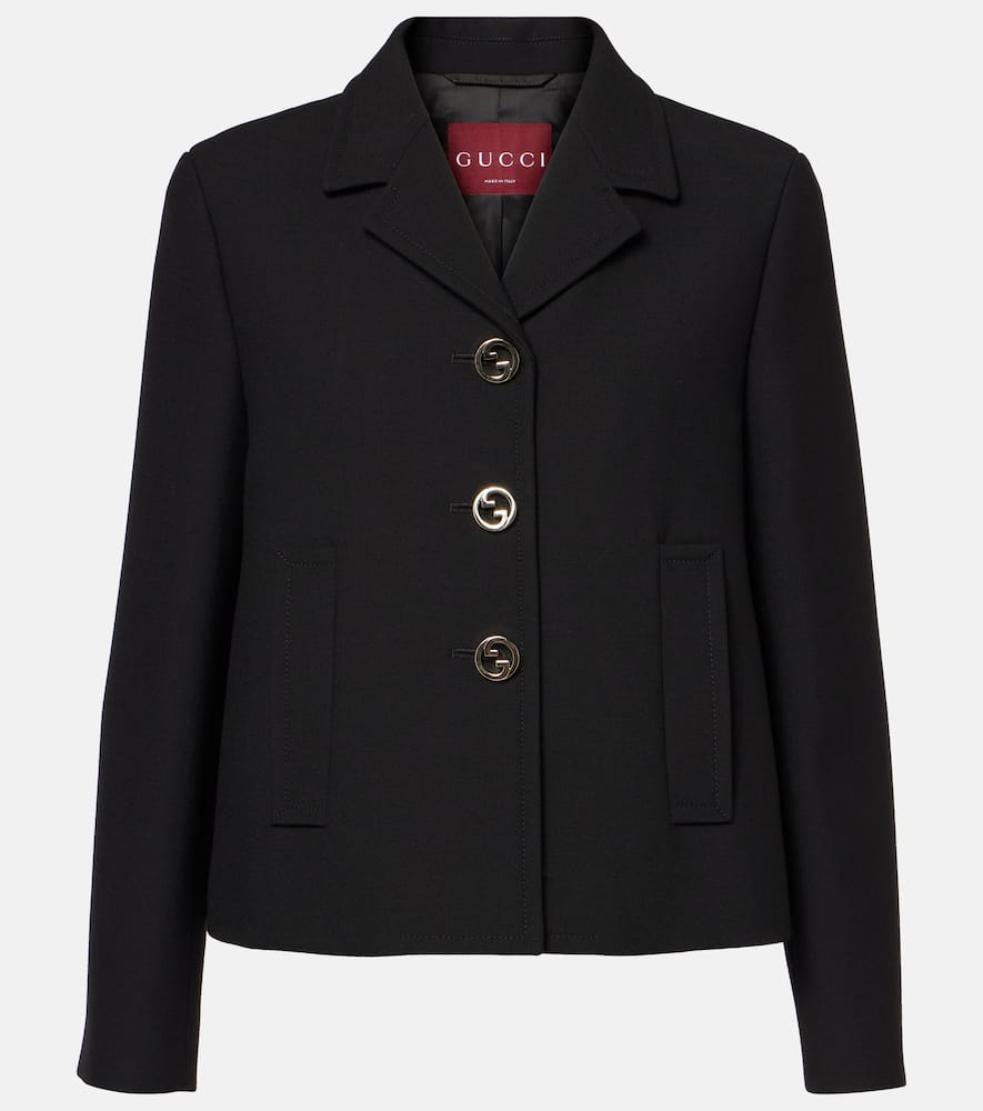 Gucci Wool cr√É¬™pe jacket