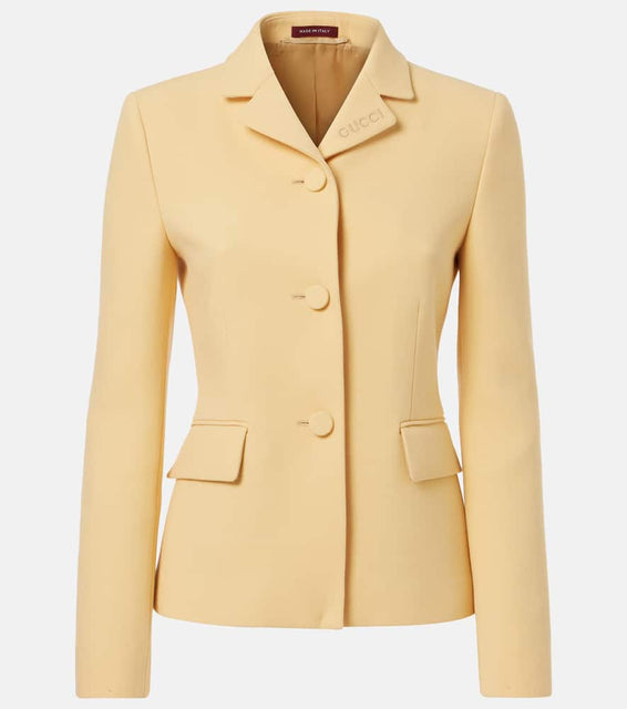 Gucci Wool cr√É¬™pe jacket