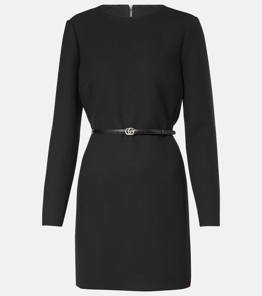 Gucci Wool cr√É¬™pe minidress