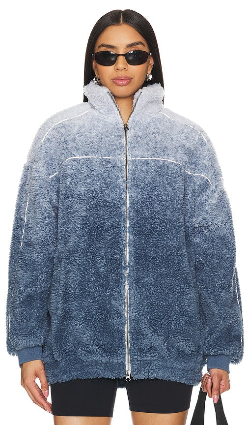 H2OFagerholt Piana Pile Jacket in Blue