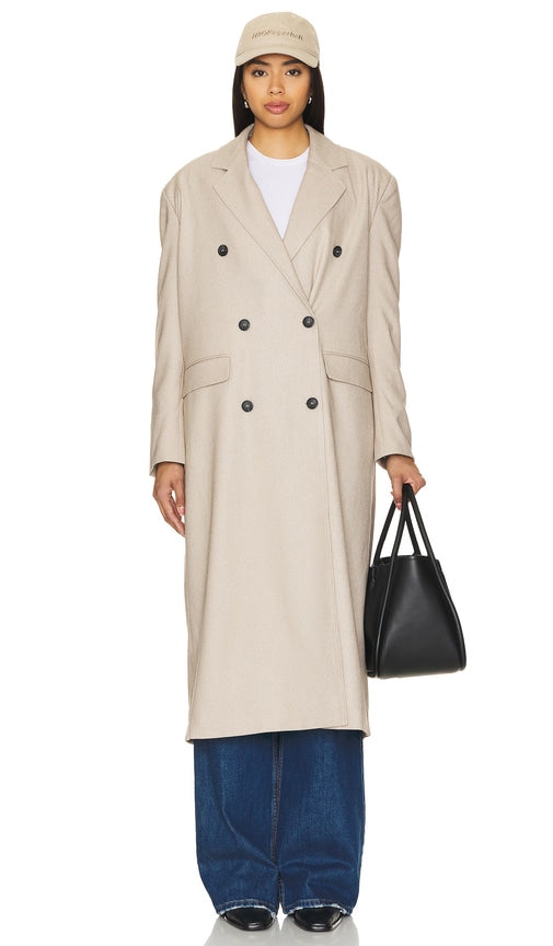 H2OFagerholt The Long Blazer in Cream