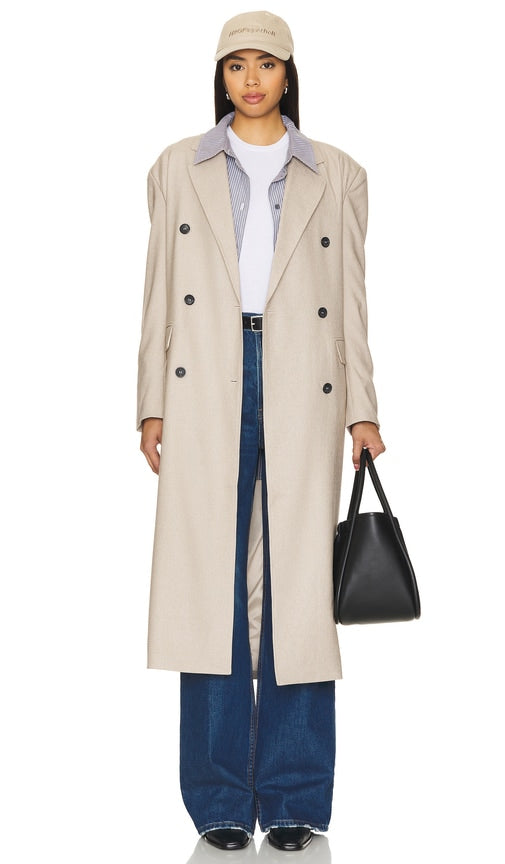 H2OFagerholt The Long Blazer in Cream