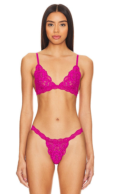 HAH Chi Bralette in Fuchsia - HAH Chi Bralette en Fuchsia - HAH Chi 紫红色文胸 - HAH Chi Bralette in Fuchsia - HAH Chi 브라렛, 푸시아 소재 - HAH Chi Bralette in fucsia
