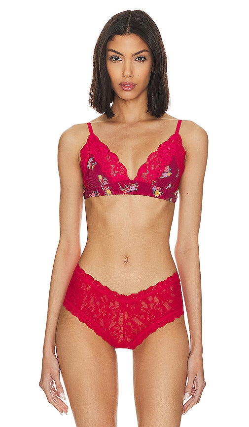 HAH On the Double Bralette in Wine - HAH Sur la Double Bralette en Vin - HAH 酒中的双层文胸 - HAH Auf dem Doppel-Bralette in Wein - HAH 온더와인 더블 브라렛 - HAH Sulla doppia bralette nel vino