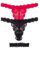 HAH Panty Pre-pack in Red