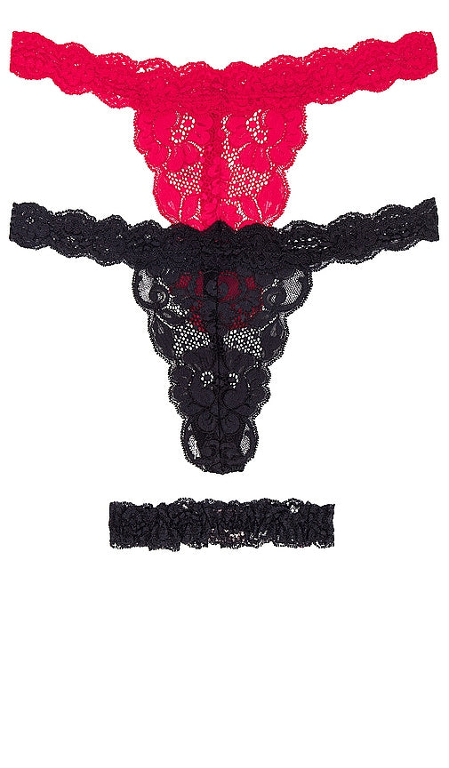HAH Panty Pre-pack in Red - Pré-pack de culottes HAH en rouge - HAH 红色内裤预包装 - HAH Panty Pre-Pack in Rot - HAH 팬티 프리팩 레드 색상 - HAH Mutandine preconfezionate in rosso